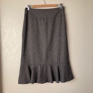 🔺SOLD🔻East 5th 8 Skirt Tweed Pencil Skirt Brown